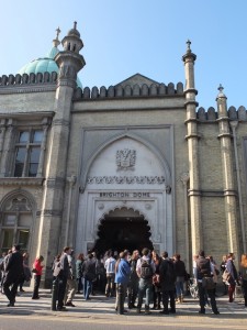 Brighton Dome – the front of the queue for Brighton SEO