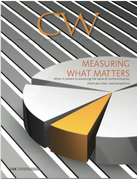 Communication World, Jan/Feb 2013 cover