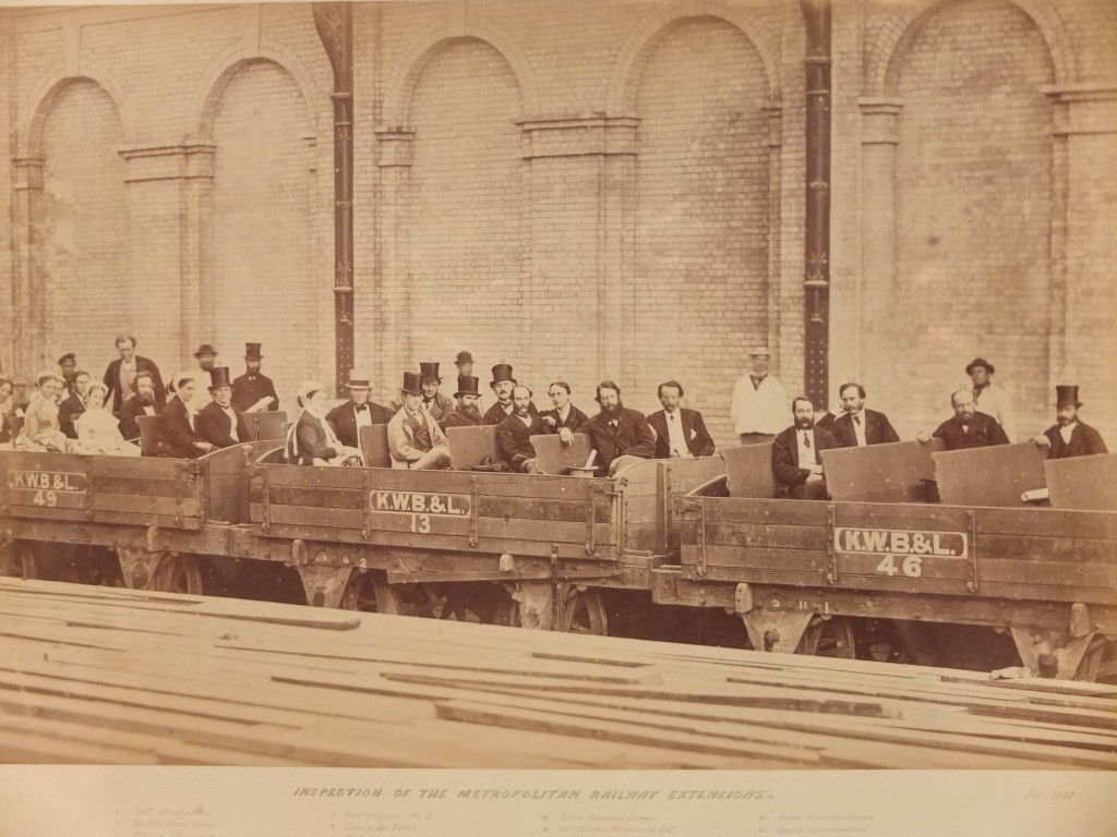 Mr and Mrs Gladstone on the Metropolitan Railway, Trial Ride, 24th May 2012