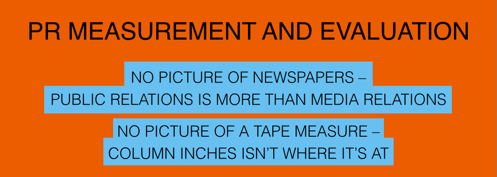 PR measurement and evaluation