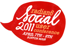 Radian6 Social2011 conference