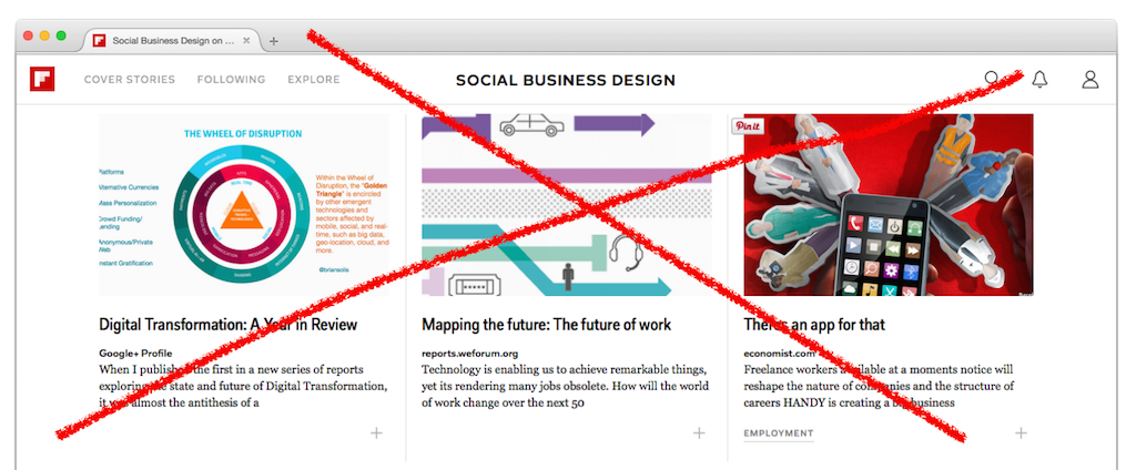 goodbye flipboard magazine