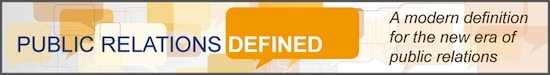 PRSA PR Defined