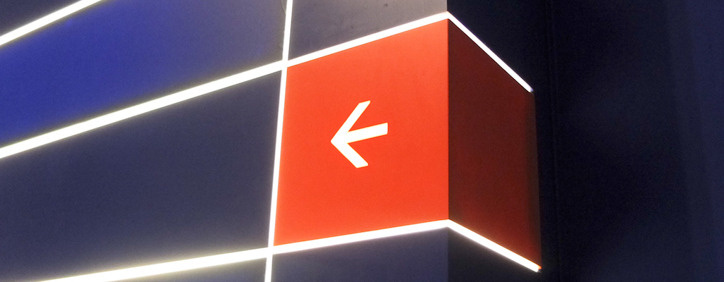 red arrow
