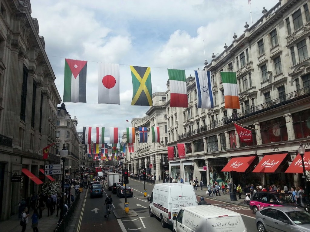Regent Street London July 2012