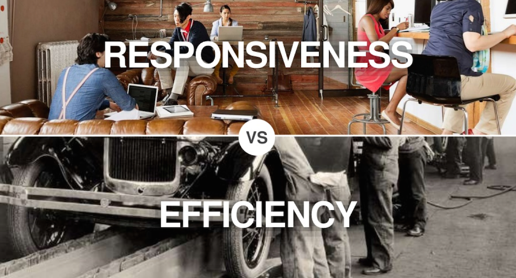 responsive v efficiency