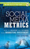 Social Media Metrics book cover