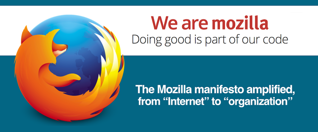 Mozilla manifesto amplified